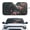 Japanese Dragon Pink Roses, variant on Xixirimido Windshield Sun Shade for Car SUV Truck Foldable Sunshade for Car Windshield Block UV Rays Keep Your Vehicle Cool Car Interior Accessories, Yorkshire Terriers