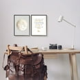thumbnail image 3 of Stupell Industries Adorable I Love You Moon Quote Illustration Graphic Art White Framed Art Print Wall Art Set of 2, 16x20, by House Fenway, 3 of 5
