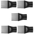 thumbnail image 6 of ELAYARD 5Pcs Universal Hair Dryer Nozzle Comb Plastic Attachment for Frizz Control, 6 of 7