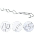 thumbnail image 6 of ADDHAT Grilling Fork 1Pack Stainless Steel Barbecue Mesh Fork Pick Clip for BBQ Party and Travel 11.0x1.3x0.8in, 6 of 8