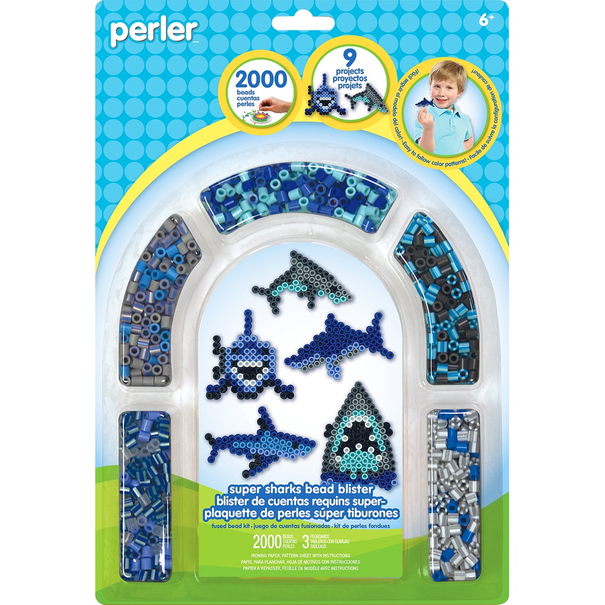 5019 pcs with Additional Item BUNDLE Pet Parade Deluxe Fuse Bead Craft Activity Kit