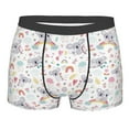 thumbnail image 4 of Goofa Cute Koala Printed Men's Boxer Briefs Underwear, Moisture-Wicking Underwear, Trunk,Soft and Breathable Cotton Underwear-XX-Large, 4 of 9