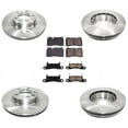 thumbnail image 6 of Front 330mm 13" Rotors Brake Pads for Volkswagen Touareg 11-17 Rear Rotors 6pc, 6 of 7