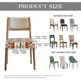 thumbnail image 6 of SEANATIVE Southwest Aztec Chair Seat Covers for Dining Chairs Set of 4 Stretch Chair Covers Armless Chair Cover Protector Reusable Chair Slipcovers for Kitchen Restaurant Chair Seat Decor, 6 of 7