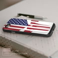 thumbnail image 6 of Iphone 7, Iphone 7s, Iphone 8, Iphone 8s Case, DuoShield Slim Wallet Case + Dual Layer Card Holder US Flag Skull, 6 of 6