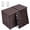 Brown, variant on TOPCHANCES Plastic Interlocking Decking Tiles 12" x 12", 25 Pack Patio Floor Decking Tiles for Porch Poolside Balcony Backyard, Gray
