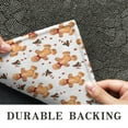 thumbnail image 6 of White Christmas Gingerbread Man Pattern Door Rugs,Washable Non Slip Door Mats Indoor,Decorative Door Mats,Entry Mat Indoor for Entrance,Bedroom,Kitchen,Bathroom,17"x30", 6 of 6