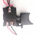 thumbnail image 5 of 7.2V- 24V Drill Speed Controller Drill Switch Lithium Battery Cordless Drill Speed Control Trigger Switch with Light, 5 of 5