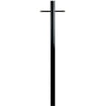 thumbnail image 1 of Lantern Post with Ground Convenience Outlet & Dusk to Dawn Sensor, Black, 1 of 1