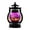 Purple, variant on Gallickan Halloween Decorations Lantern, Vintage LED Candle Lantern Indoor Outdoor Hanging Lanterns for Wedding Halloween Christmas Farmhouse Decoration, Purple