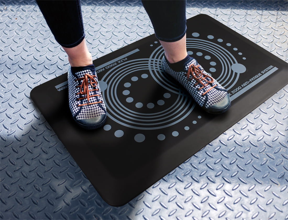 AFS-TEX® 2000 Black Active Anti-Fatigue Mat - 20" x 32"