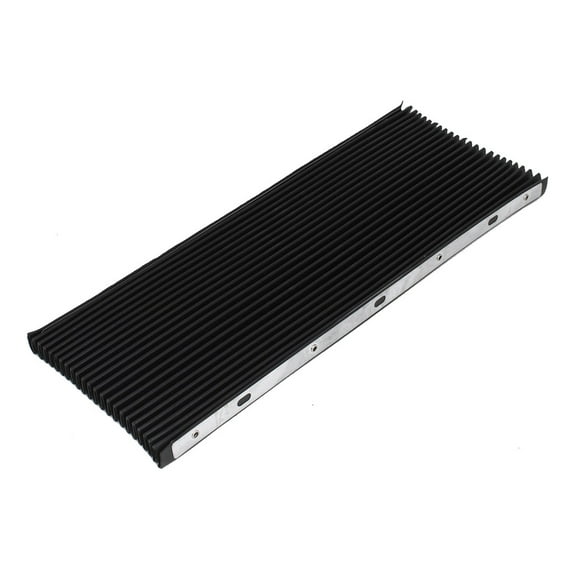 Cubierta de protección plegable de acordeón para herramienta de máquina de goma de 40 cm de largo