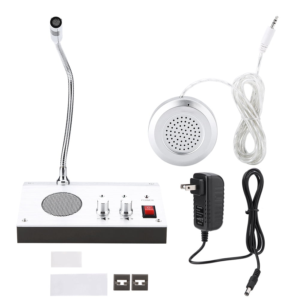 Rdeghly Dual Way Mic Speaker, Window Interphone,100240V Dual