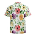 thumbnail image 3 of High Quality Hawaiian Shirts for Men Short Sleeve Aloha Beach Shirt Floral Summer Casual Button Down Shirts Blouses FCM6KC, 3 of 7