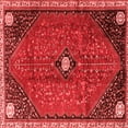thumbnail image 1 of Ahgly Company Indoor Square Persian Red Traditional Area Rugs, 6' Square, 1 of 4