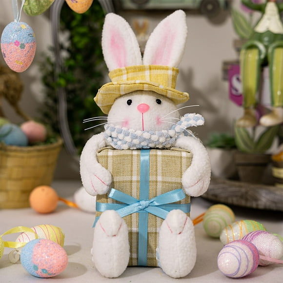 Cesta para guardar dulces de Pascua, decoración de tazón para dulces, caja de regalo, decoración de mesa, contenedor para huevos de Pascua para niños, decoración de mesa, regalo de Pascua,