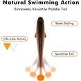 thumbnail image 5 of Easy Catch Pre-Rigged Soft Lures,  Vibrating Swim Action and Trembly Sinking Move for  Bites, Amazing Soft Swimbait for Family Fishing, Fishing Lures for Bass Trout Crappie Walleye, 5 of 6