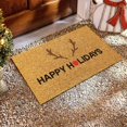 thumbnail image 2 of Dsscvnef Festive Christmas Themed Area Rug Non Holiday Doormat for Home Indoor/Outdoor Use through Blankets Fuzzy Couch Blanket, 2 of 4