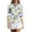 White, variant on HCYSFG Women's Lemon Graphic Top Ladies Athletic Active Golf Polo Collar T Shirt Summer 1/4 Zip 3/4 Sleeve Performance Textured Sports Wear Tee