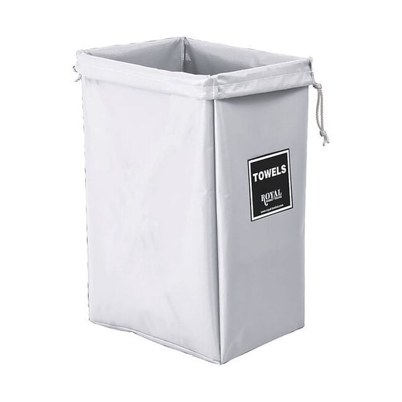 Royal Basket Trucks Towel Hamper Bag,White G00-WWX-THN