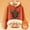 Orange, variant on Women's Winter Thick Woolen Warm Solid Color Color Lamb Wool Hooded Sweatshirt Jacket Knitted Hoodie for Women Women's Hoodies Pullover Sweat Womens Shirt Knitted Hoodie Thin Tunic Hoodie