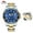Blue silver gold, variant on Green Bezel Fashion Sport Waterproof Automatic Mechanical Watches Top Brand Luxury Calendar Luminous Male Clock Relogio