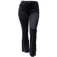 thumbnail image 3 of Jack David Womens Plus Size Black Denim Jeans Pants Curvy Stretch Relaxed Fit, 3 of 5