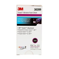 3m 3M-30289 Trizact Hookit 5000 Grit Foam Sheets