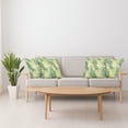thumbnail image 4 of Ambesonne Spring Throw Pillow Cover 4 Pack, Tropic Exotic Palm Trees, 24", Green Ecru, 4 of 6