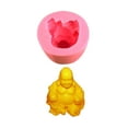 thumbnail image 5 of Ywmsfl 3D Buddha Statue Silicone Candle Mold Special Shape Crystal Epoxy Production Mold DIY for Creative Ornaments Making Supp, 5 of 20