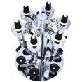 thumbnail image 1 of Stand Optic Dispenser Bottle Stand Dispenser Wall Mounted Drink Dispenser Rotating Drink Dispenser Stand Liquor Dispenser Rotating Wall Mounted 6 Bottle Stand Optic Dispenser, 1 of 8