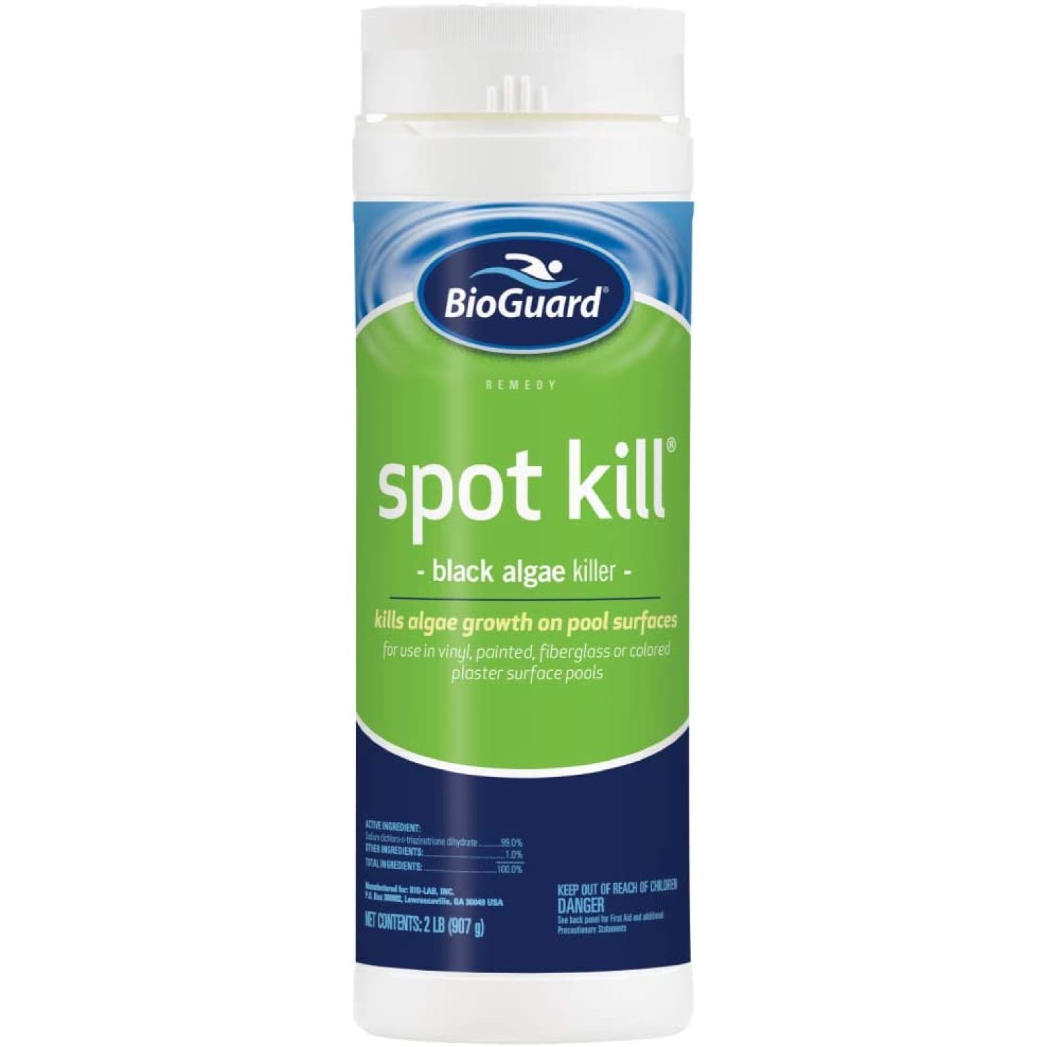 SpaGuard Chlorinating Concentrate 2 Lb - 3 Pack - Hot Tub & Pool Sanitizer - EPA Registered - BIO42047