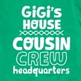 thumbnail image 3 of Instant Message - Gigi's House Cousin Crew HQ - Toddler And Youth Short Sleeve Graphic T-Shirt, 3 of 6