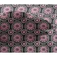 thumbnail image 4 of oneOone Viscose Chiffon Fabric Floral Block Printed Fabric 1 Yard 42 Inch Wide, 4 of 4