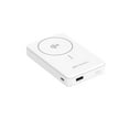 thumbnail image 4 of Emerson Power Bank with 15W Qi2 Magnetic Wireless Charging and 20W Wired Output Charging, White - PBW1010W, 4 of 17
