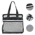 thumbnail image 3 of Himition Breathable Mesh Bag Beach Bag Tote Bag Travel Toiletry Pouch for Outdoor, 3 of 5