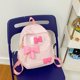 thumbnail image 5 of MBTI - Mochila bonita y dulce para mujer, con lazo a cuadros, estilo universitario elegante, informal, de gran capacidad, estilo Harajuku, nueva mochila para mujer, 5 of 5