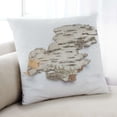 thumbnail image 1 of Ahgly Company Color Focus White Indoor Throw Pillow, 18 inch by 18 inch, 1 of 6
