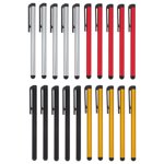 20 PCS Stylus Pen Sensibilité Style Capacitive Styles pour tablette téléphonique