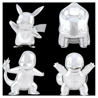 Funko Games: POP! Pokemon Collectors Set Series 7 - Pikachu, Charizard,  Horsea, and Charmander Silver Metallic 