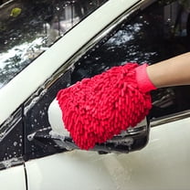 Premium Chenille Microfiber Car Wash Sponge, Ultimate Car Wash Mitts, Scratch Free, Lint - Plush - Worm Car Wash Cloth Double Sided Car Wash Mitts