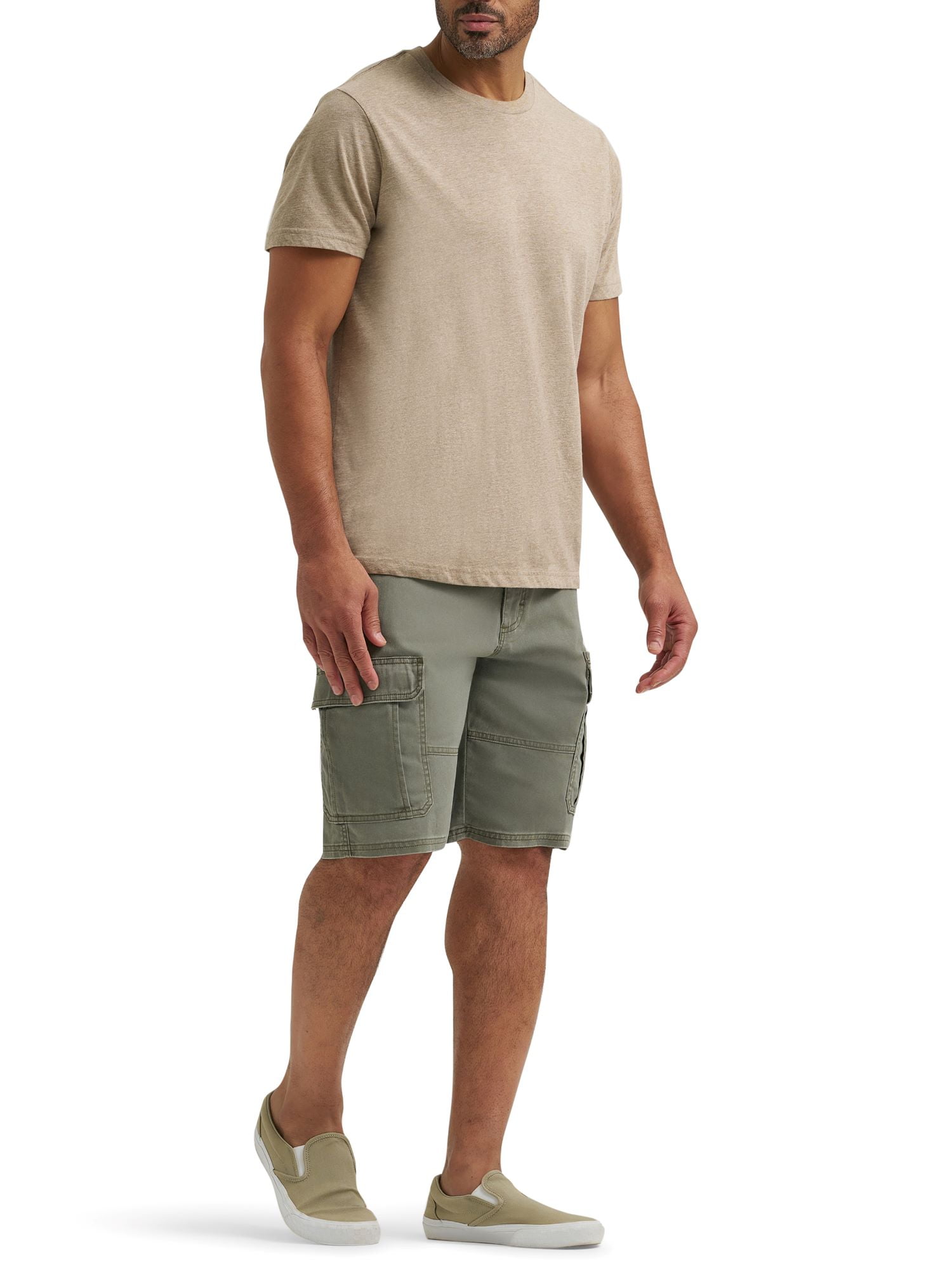 Wrangler Men's and Big Men's Stretch Cargo Shorts