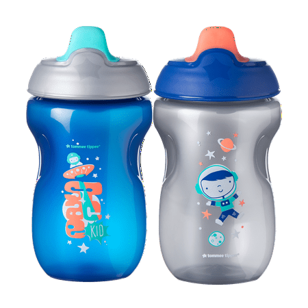 Tommee Tippee Toddler Sippee Cup, 9+ months – 2pk (Colors & Designs