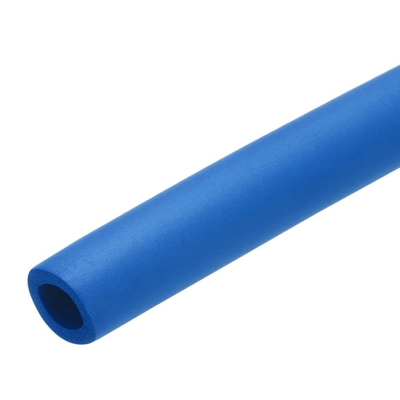 Uxcell NBR Foam Tubing for Handle Grip Support Pipe Insulation 10mm x 20mm Blue
