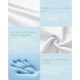 thumbnail image 4 of Ganondorf 38"X26" Trifold Pack and Play Mattress Mini Pack N Play Mattress Dual-Sided Memory Foam, Waterproof, Breathable, Anti-Slip, Portable Baby Mattress Pad for Infants & Toddlers, 4 of 8