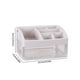 thumbnail image 4 of Organizador de Escritorio de Plástico Blanco con Cajones Transparentes, Ideal para Dormitorio, Baño, Cocina, Oficina y Dormitorio, 4 of 6