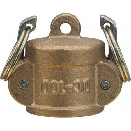 

2 Cam & Groove Dust Cap for Use with Adapters Part DC Brass 1 000 Max psi for Suction & Discharge Hose