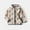 Brown A4, variant on Rvasteizo Boys Fleece Jacket Print Reversible Fleece Zip Long Sleeve Coat for Kids Fall Winter