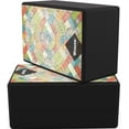 thumbnail image 1 of RDX Yoga Block Set, Non-Slip High-Density Eva Foam Brick for Pilates Flexibility Body Balance, Easy Grip Surface for Stability Strength Training Deepen Poses Exercise Office Home Gym, 23x15x9.8CM, 1 of 5