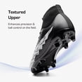 thumbnail image 3 of Tacos de Fútbol DREAM PAIRS DMUMSO2404 Talla 10.5 Negro Gris, 3 of 7